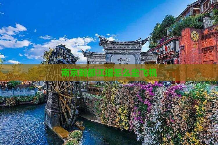 到都江堰怎么坐飞机尊龙凯时app南京(图1)